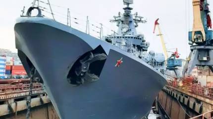 Флагман Тихоокеанского флота ракетный крейсер «Варяг» встал на плановый ремонт