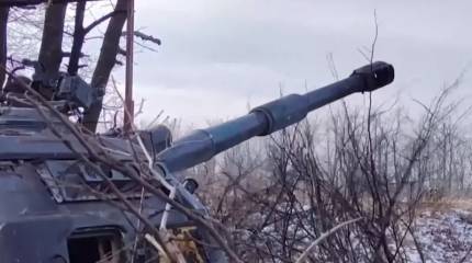 ВС РФ обрушивают удары на резервы противника, которые пытаются войти в Авдеевку по дороге О0542