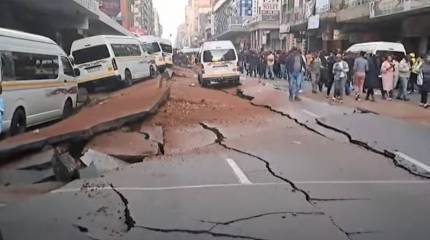 Мощный взрыв прогремел в Йоханнесбурге, где в августе планируется провести саммит БРИКС