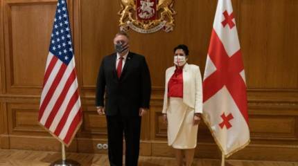 Президент Грузии: Нам нужна сильная Америка