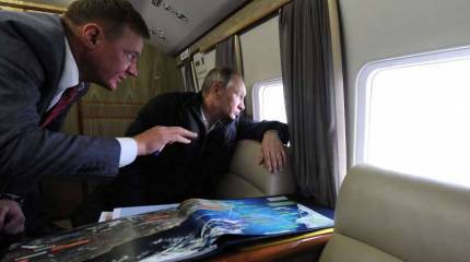 МИД Украины возмущён «несогласованной» поездкой Путина в Крым