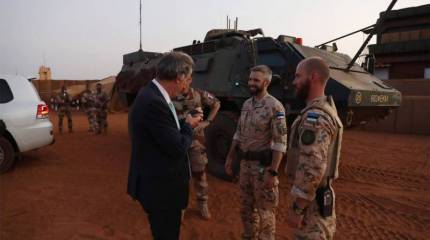 Франция похвалила эстонских солдат за оказываемую помощь в Мали