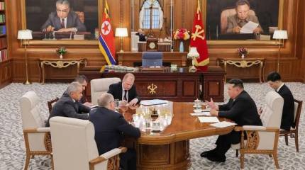 Секретарь Совбеза РФ Сергей Шойгу второй раз с начала месяца прибыл в Пхеньян