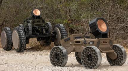 Проведены испытания американских наземных дронов FireAnt