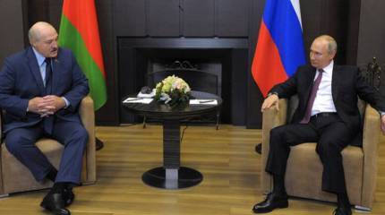 Лукашенко на встрече с Путиным: Нет тех высот, которые большевики не брали