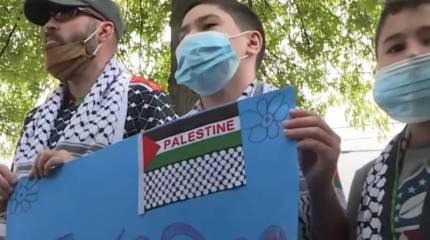 В массовых акциях в поддержку Палестины приняли участие родственники президента Турции