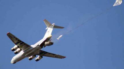 В России испытана новая парашютная система для сброса боевых машин