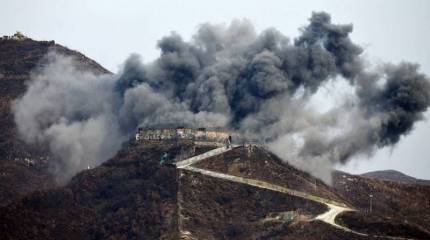 Пхеньян начал подрыв сторожевых постов вдоль межкорейской границы