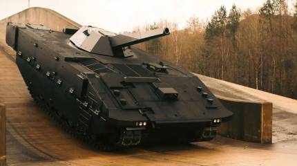 GDLS UK и Patria представили самоходный миномёт Ajax NEMO