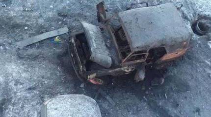 Линия фронта проходит через Пески