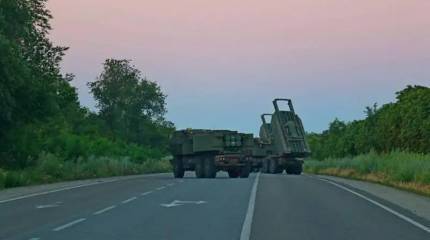 Российский дрон-камикадзе «Ланцет» уничтожил РСЗО HIMARS ВСУ в районе Красного Лимана