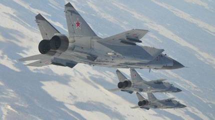 Стратосферное условное сражение МиГ-31БМ произошло над Пермским краем