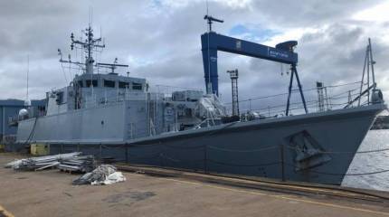 Главком ВМС Украины назвал сроки получения списанных британских тральщиков Sandown