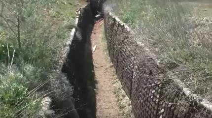 Минобороны РФ опубликовало видео с очередного оставленного ВСУ укрепрайона
