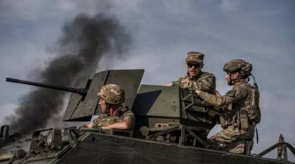 Развёрнутый в бригаду нацбат «Азов» перебросили в район Серебрянского лесничества для остановки наступления российской армии