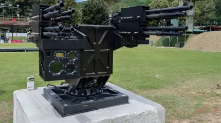 "Caza de drones": Beretta desarrolla una torreta de ocho escopetas contra vehículos aéreos no tripulados (UAV).