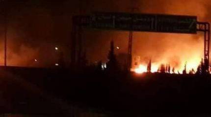 Какой объект под Дамаском подвергся ракетной атаке ВВС Израиля?