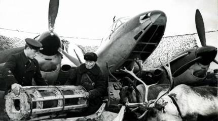 Под северным сиянием