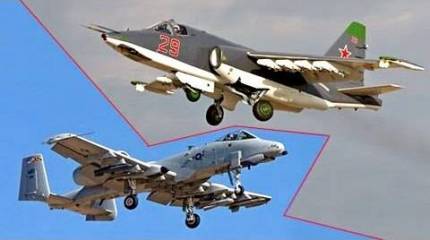 Битва штурмовиков: Су-25 «Грач» против А-10 Thunderbolt
