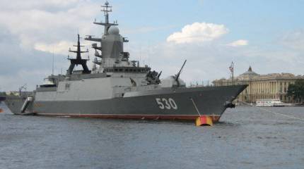 Корабли будущего на военно-морском салоне в Санкт-Петербурге