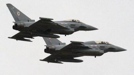 Британская авиация поднялась в воздух для сопровождения российских бомбардировщиков