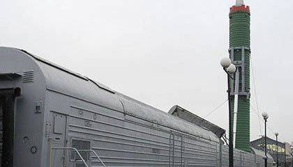 Российский боевой железнодорожный ракетный комплекс «Баргузин» сможет нести 6 баллистических ракет