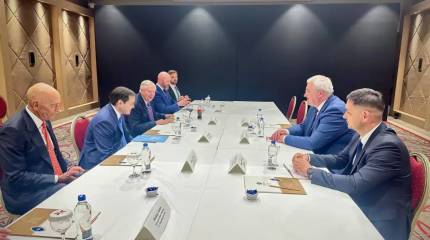 Глава МИД Украины Сибига, входящий в делегацию по переговорам с Россией, в Турции встретился с Рубио и Грэмом