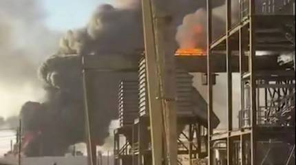 Второй за две недели нефтеперерабатывающий завод взорвался в американском Техасе