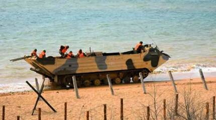 Существовавшие во времена СССР морские инженерные полки начали возрождать в составе российского флота