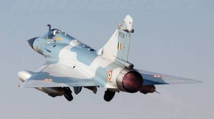 В Индии разбился истребитель ВВС Mirage 2000