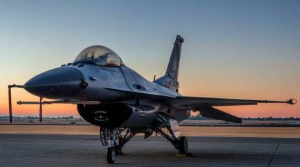 Греческие ВВС пополнились десятым модернизированным истребителем F-16 Viper