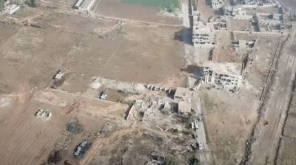 Турецкие беспилотники нанесли удар по позициям армии Сирии в районе Серакиба