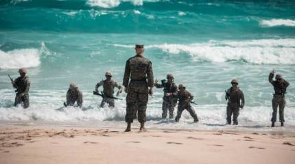 В Эстонию на несколько месяцев прибыло подразделение Корпуса морской пехоты США