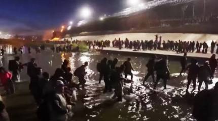 На американском ТВ: из-за нелегальной миграции города на юге США всё больше походят на города во время войны