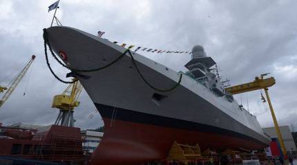 Пятый фрегат класса FREMM для итальянских ВМС спущен на воду