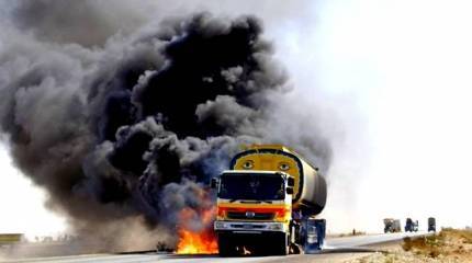 Уничтожение колонны ИГИЛ российской авиацией попало на видео