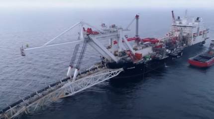 Названы сроки окончания строительства газопровода «Северный поток-2»