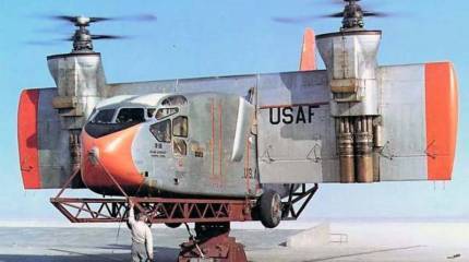 Экспериментальный конвертоплан Hiller X-18 (США)