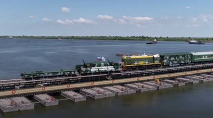 Минобороны провело испытания специальных «поездов поддержки»