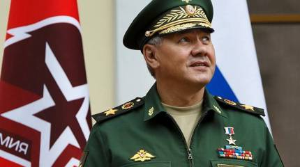 Шойгу проверил ход строительства на полигоне Кадамовский