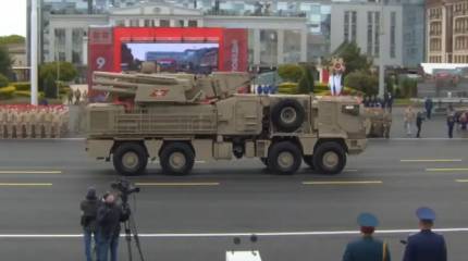 В параде Победы в Тульской области участвовала малосерийная и опытная военная техника