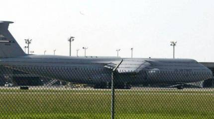 Над Ла-Маншем пропал американский военно-транспортный самолет С-135