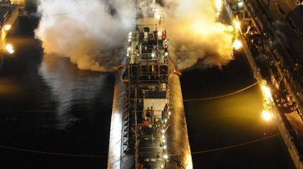 Пожар на USS Miami – расследование