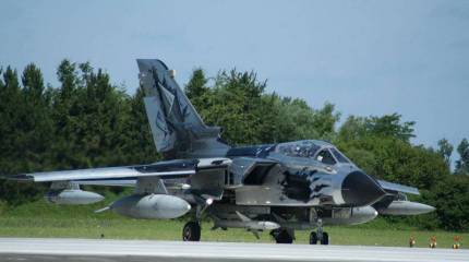 В Италии выясняют причины столкновения в воздухе двух военных самолётов "Tornado"