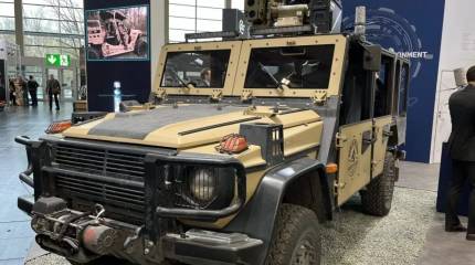 Diehl Defence показала модернизированный комплекс KDV Garmr