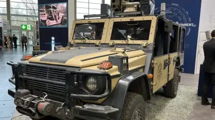 Diehl Defence показала модернизированный комплекс KDV Garmr