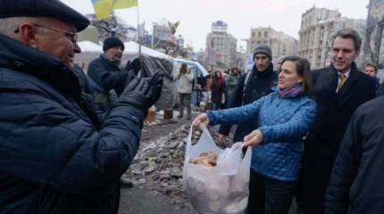 Кормилица «майданных революционеров» полностью разочаровалась в украинской элите, назвав её представителей «жадными и недальновидными»