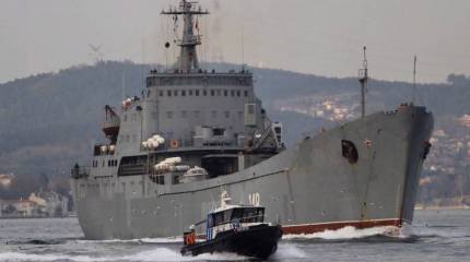 БДК «Орск» ЧФ проследовал через проливы в Средиземное море