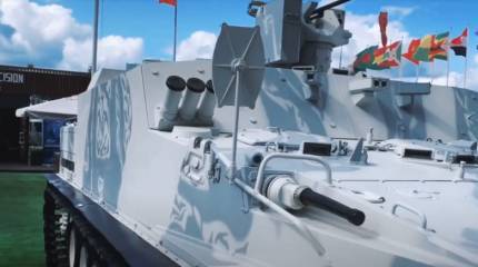 На форуме «Армия-2021» представили «арктический» бронетранспортер