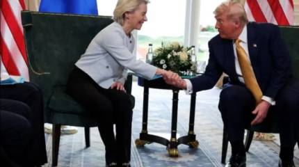 Урсула «закапывает» Евросоюз: на встрече с Трампом она согласилась на все условия США, а те ещё и ввели новые тарифы